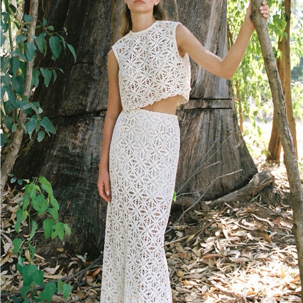 Anaya Skirt Ivory